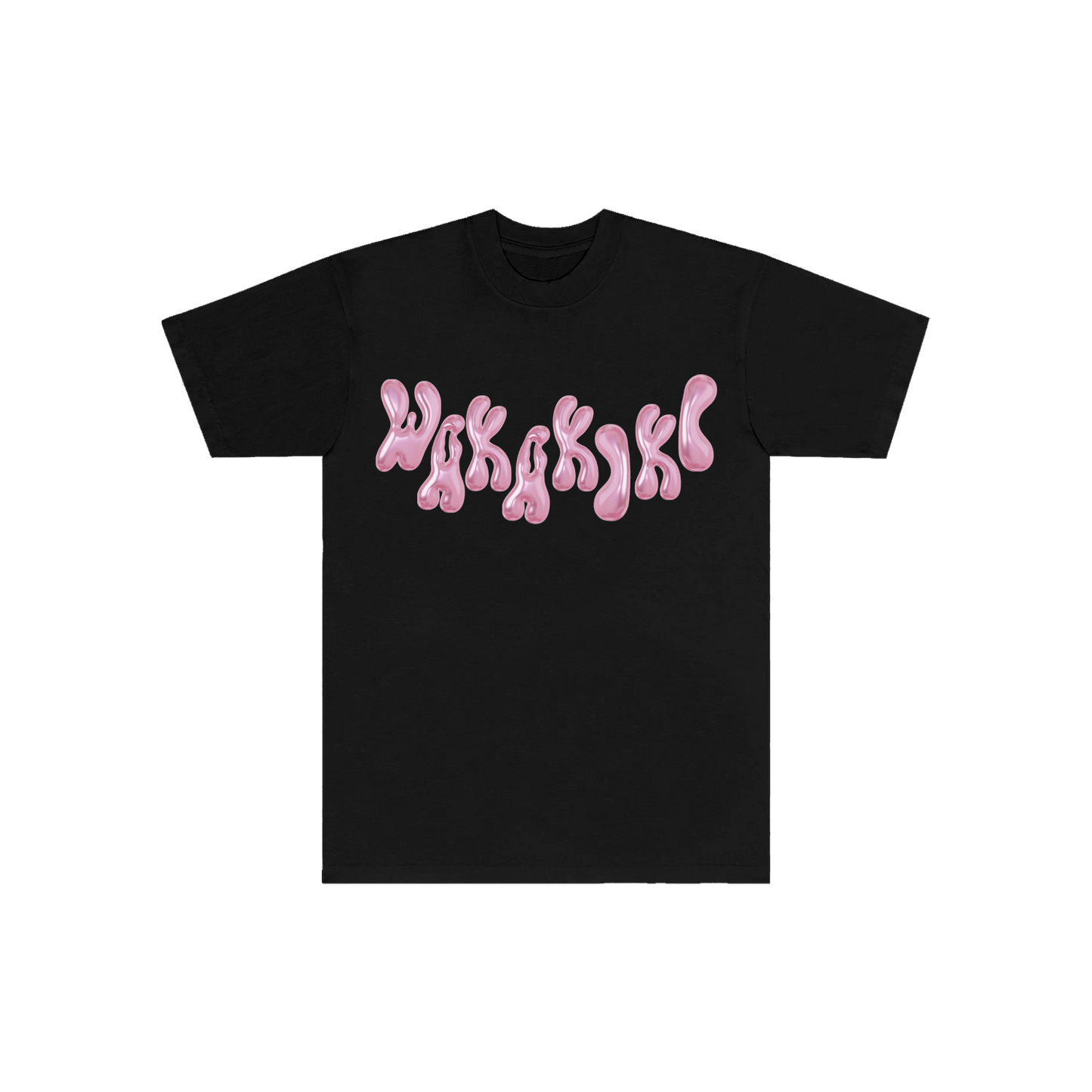 WAKAKIKI TEE- BLACK