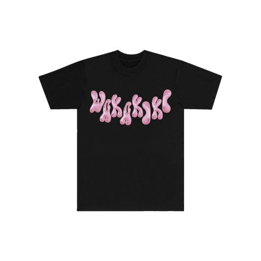 WAKAKIKI TEE- BLACK