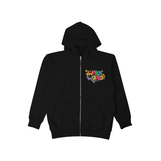 PLANET ZIP-UP - BLACK